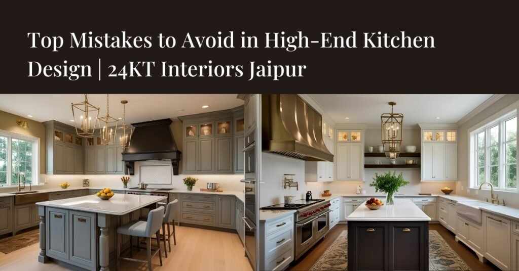 high-end kitchen design Jaipur